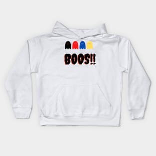 boos! colorful little ghosts Kids Hoodie